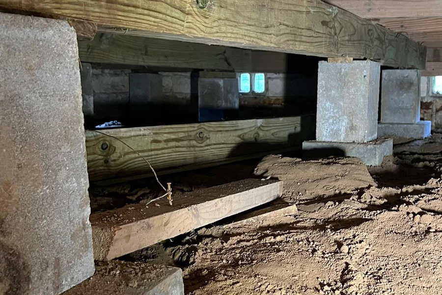 Pier and Beam or Block and Base Foundation Repair Hillsboro TX