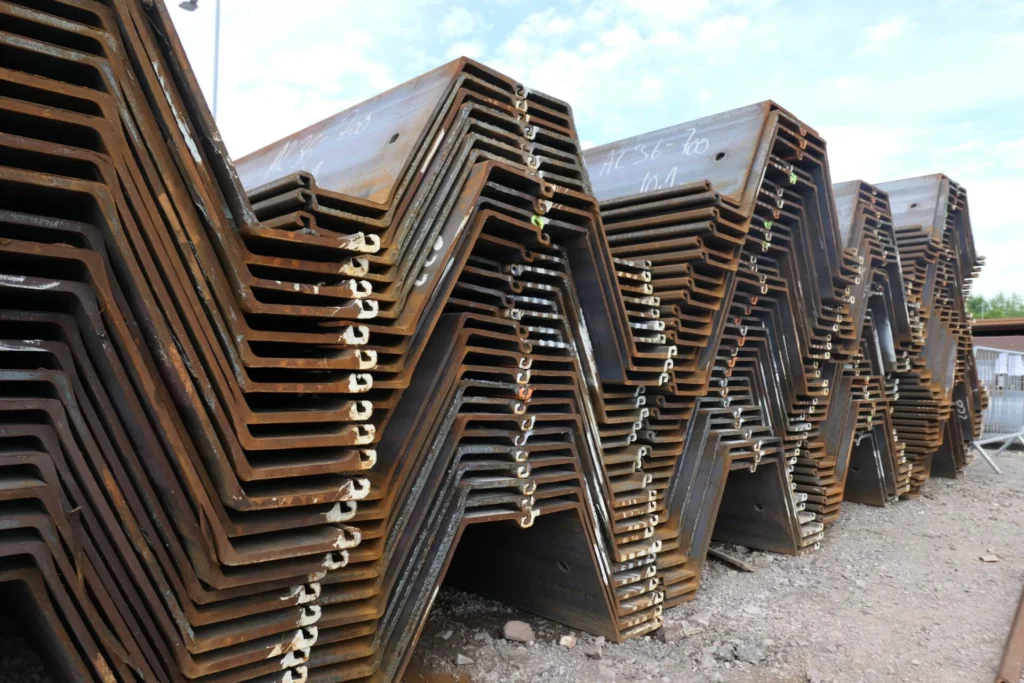 Pressed Steel Pilings Hillsboro TX